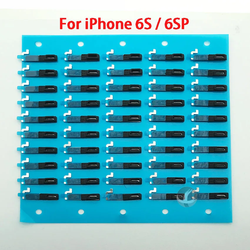 50 шт./лот противопыльная сетка для наушников с резиновым клеем iPhone 4 4S 5 5S 5C SE 6 6S 7 8