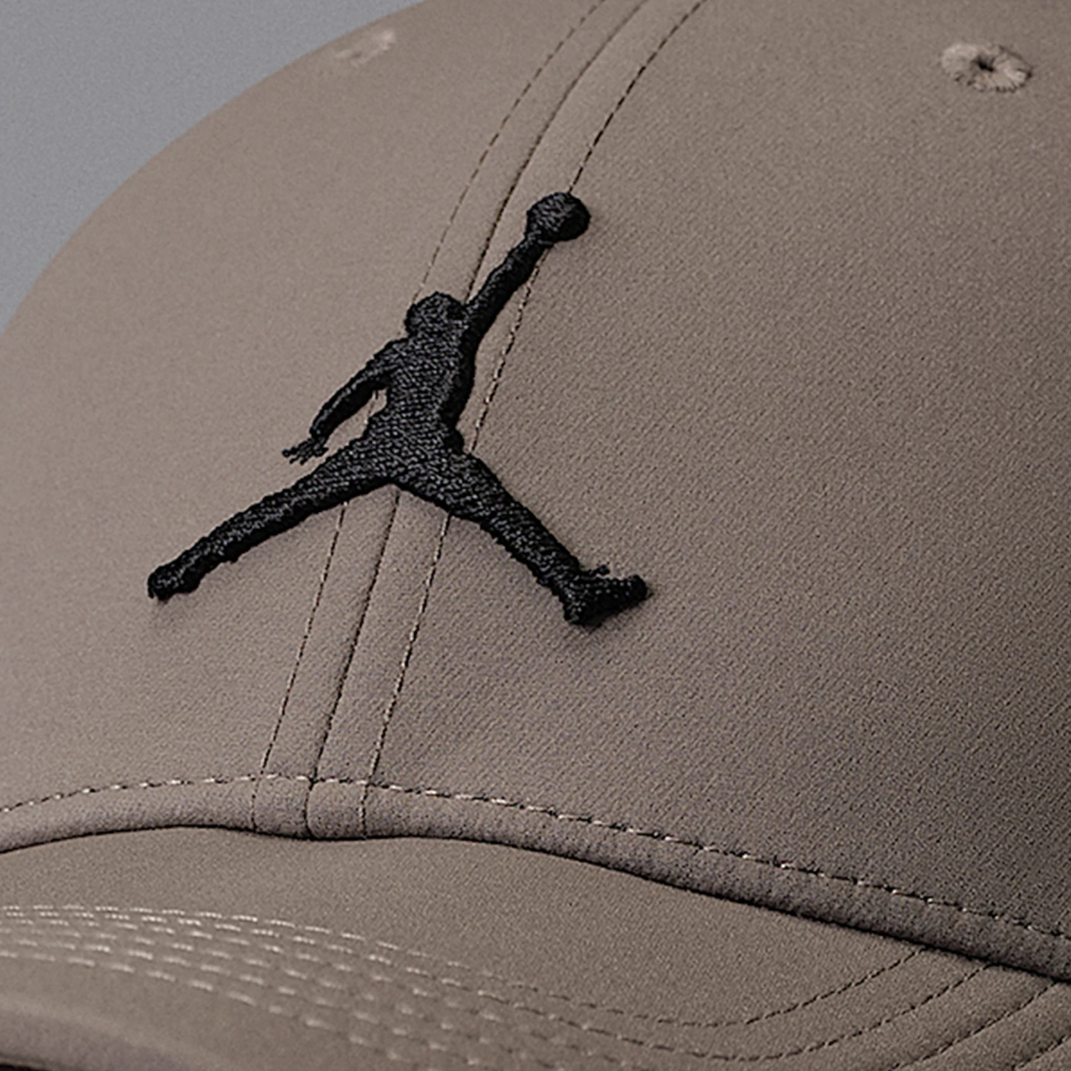 Фото Оригинальная мужская и женская кепка для гольфа Nike JORDAN, оливково-серая, черная, IM4515-040 №4