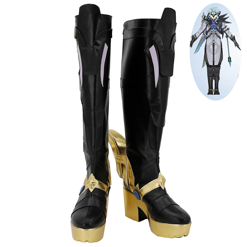 

Genshin ударная обувь для доктора, сапоги для косплея