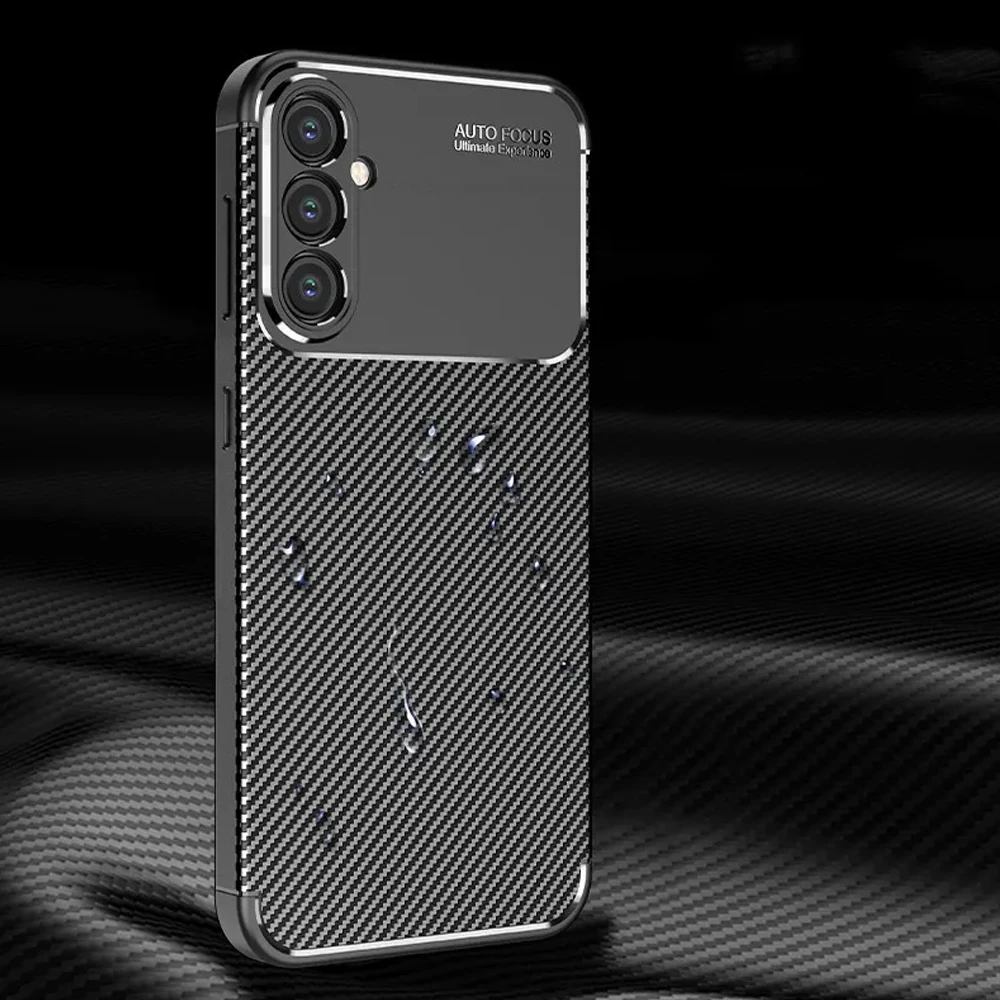 Для Samsung Galaxy S24 FE Чехол Smsung Противоударный матовый мягкий силиконовый бампер из