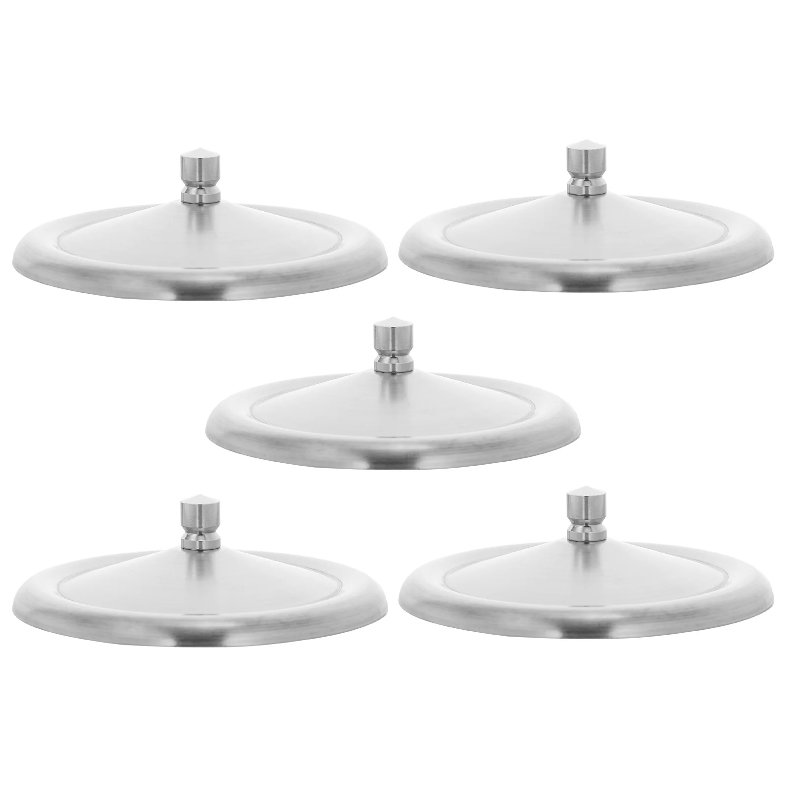 

5pcs Cup Cover Lids Durable Cup Seal Lid Anti-dust Glass Mug Cover