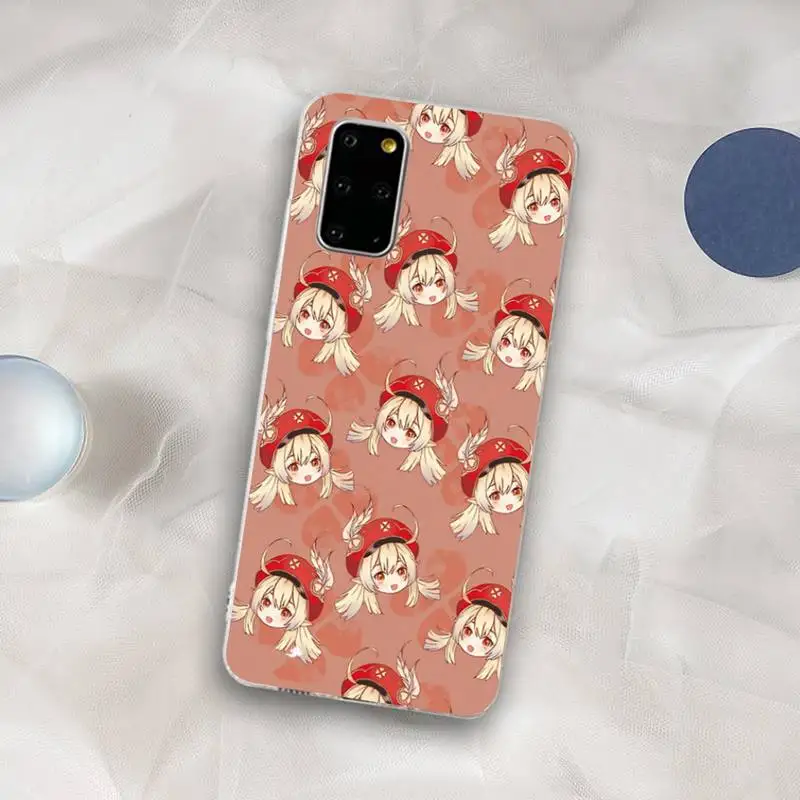 Klee Genshin Impact Phone Case for Samsung S21 A10 for Redmi Note 7 9 for Huawei P30Pro Honor 8X 10i cover