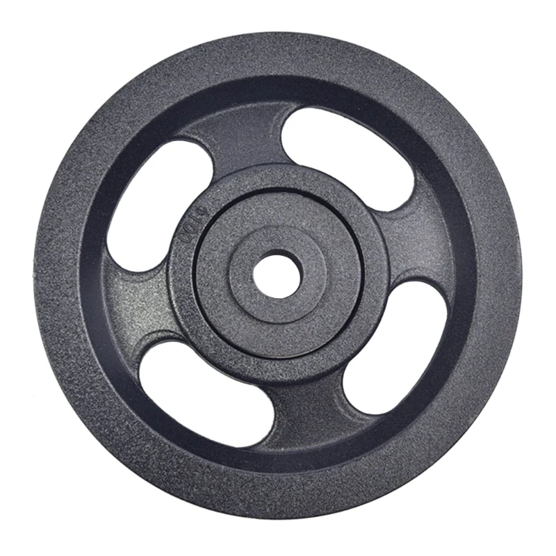 

100mm Nylon Bearing Pulley Wheel Round Fitness Pulley Wheel Bearing Replacement Gym Equipment Part for Fitness Equipment 57QC