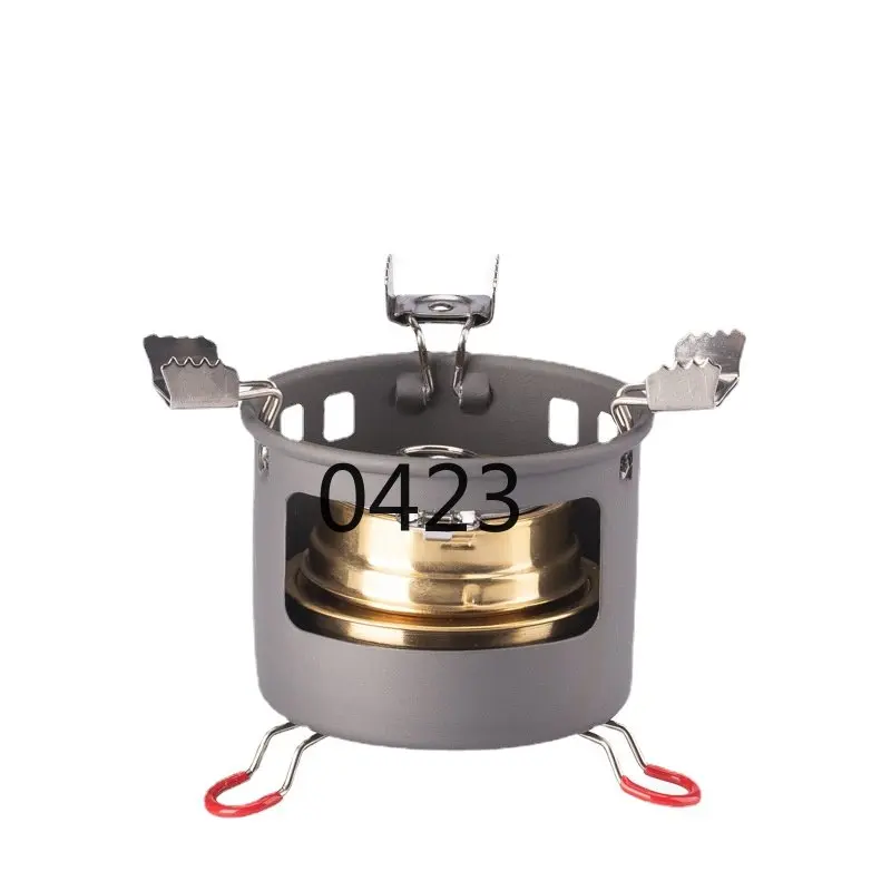 

Alcohol stove outdoor portable hot pot boiling tea kung fu small tea stove windproof outdoor solid liquid alcohol stove