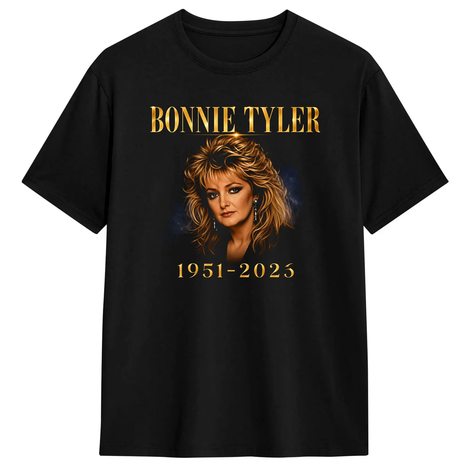 Фото Мужская и женская футболка Bonnie Tyler, летняя футболка в стиле хиппи, винтажная хлопковая одежда, подарок на день рождения №1