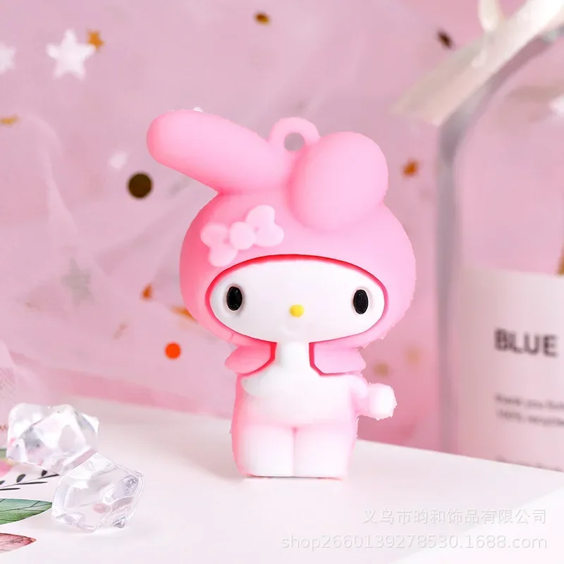 2024 Sanrio брелок кавайный HelloKitty Mymelody Cinnamorroll мультфильм сумка Подвеска детский