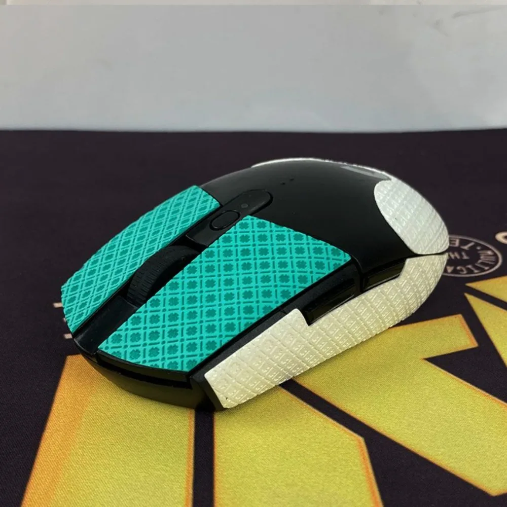 Фото 1 комплект противоскользящих наклеек для мыши Logitech G304 G102 Gpro, проводная мышь, противоскользящая лента против пота, изысканная текстура №1