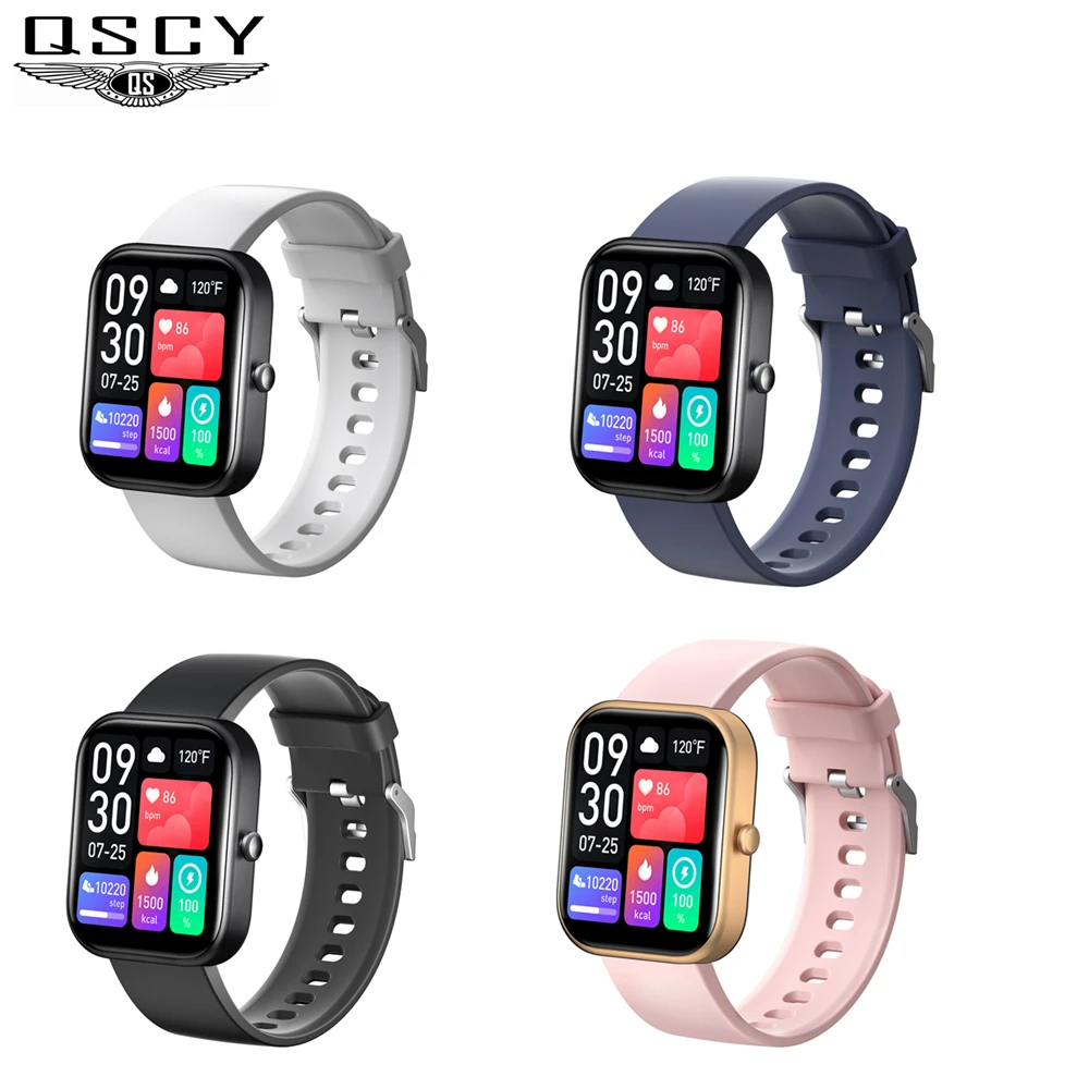 

QSCY New GTS5 Smart Watch Clock Call Fitness Exercise Heart Rate Monitoring Men And Women Fashion Hd Screen Watch Android Ios