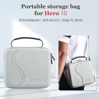 portable pu storage case for gopro hero 109 waterproof scratch resistant messenger shoulder bag sport camera accessories