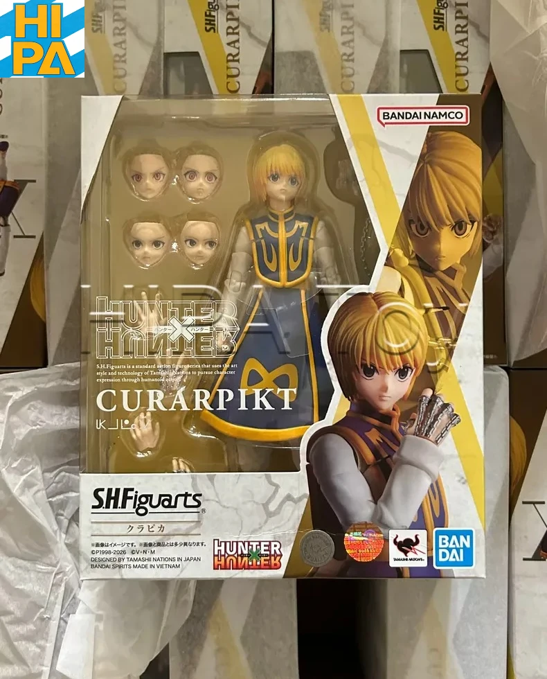 В наличии: Оригинальная фигурка Bandai S.H.Figuarts Курапика из аниме «HUNTER×HUNTER» от SakuraStar Store, высокодетализированная, игрушка, подарок. (art.: 3920dcf88beed) - 3920dcf88beed