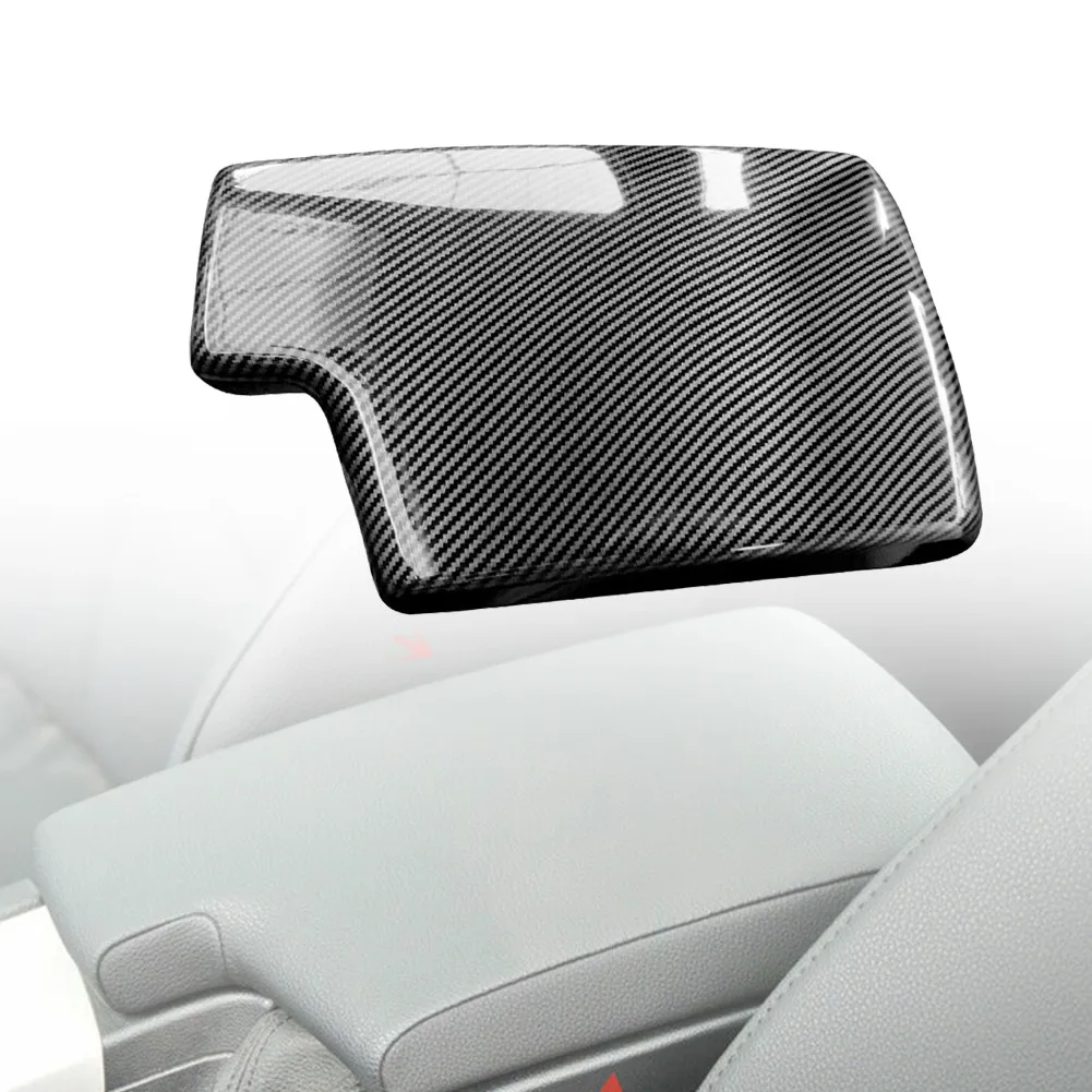 

Carbon Fiber Car Armrest Storage Box Cover Center Console Pad For BMW 3 Series E90 E91 E92 E93 323i 325i 328i 330i 335 2006-2012