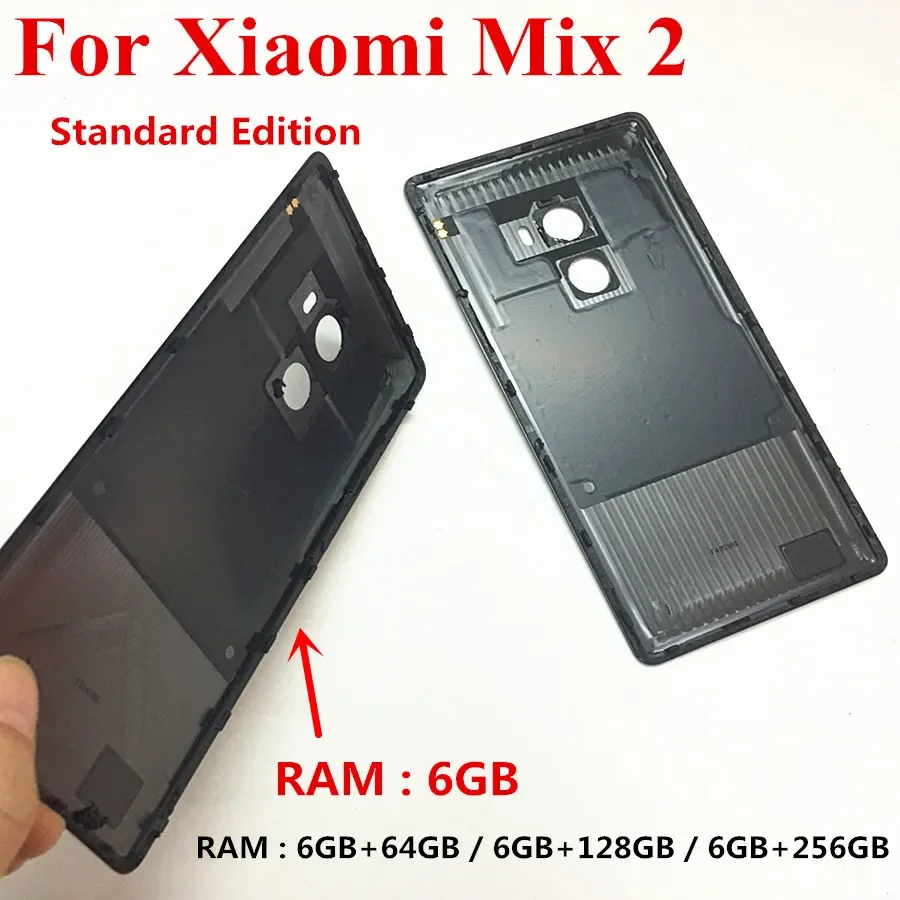 Керамическая крышка батарейного отсека Xiaomi MiX2 mix 2 задняя дверь корпуса замена