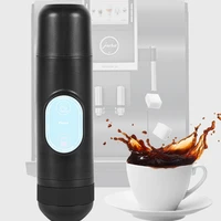 70ml electric coffee machine usb charging outdoor travel trip mini portable ground coffee capsule coffee maker machine