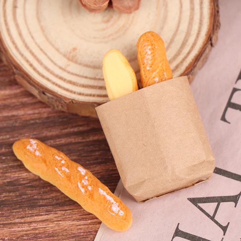 

1:12 Dollhouse Miniature bread Dolls Kitchen Food Accessories Simulation Toys 2022 Most Popular Lowest Price