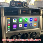 Автомагнитола 12,3 дюймов, 1920*720, Android 11, мультимедийный плеер для Toyota FJ Cruiser 2006-2019 Carplay, Gps-навигация, головное устройство, стерео