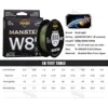 SeaKnight Brand W8 II Series Fishing Lines 8 Weaves 500m 300m 150m Upgrade Strong Braided PE Line for Seawater fishing 15-100LBs 2