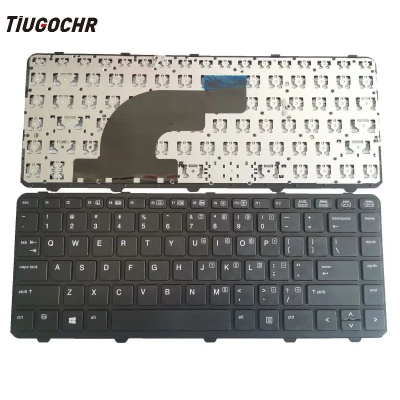 

New Keyboard for HP PROBOOK 640 G1 645 G1 US 738687-001 Win8 BLACK FRAME BLACK