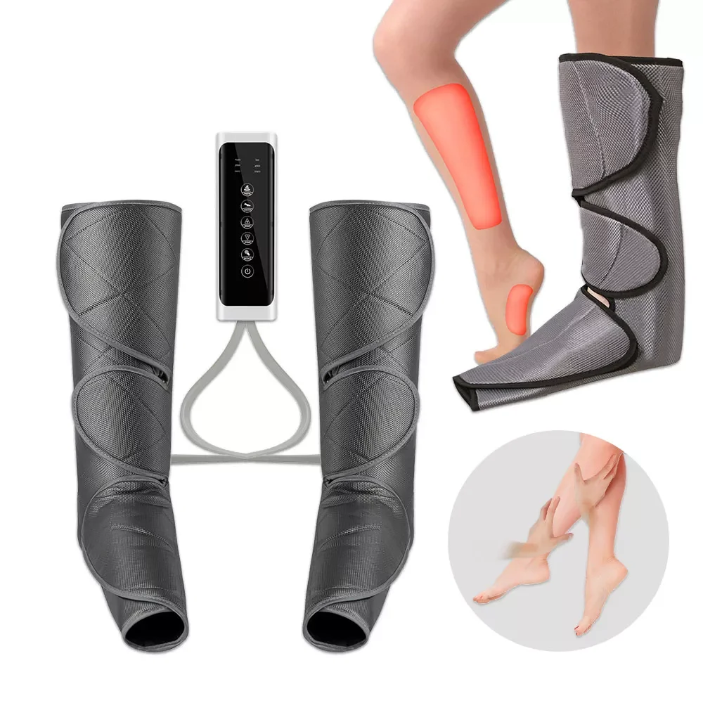 

NEW2023 Air Pressure Foot Knee Leg Massager Heating Muscle Relaxation Promotes Blood Circulation Pain Relief Body Massage Tool