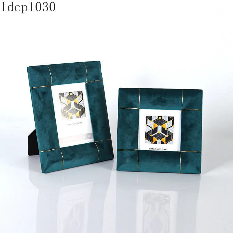 

Фланелевая фоторамка 4/6 дюйма, современный дизайн, Минималистичная позолоченная фоторамка, прикроватная фоторамка для спальни, свадьбы, юб...