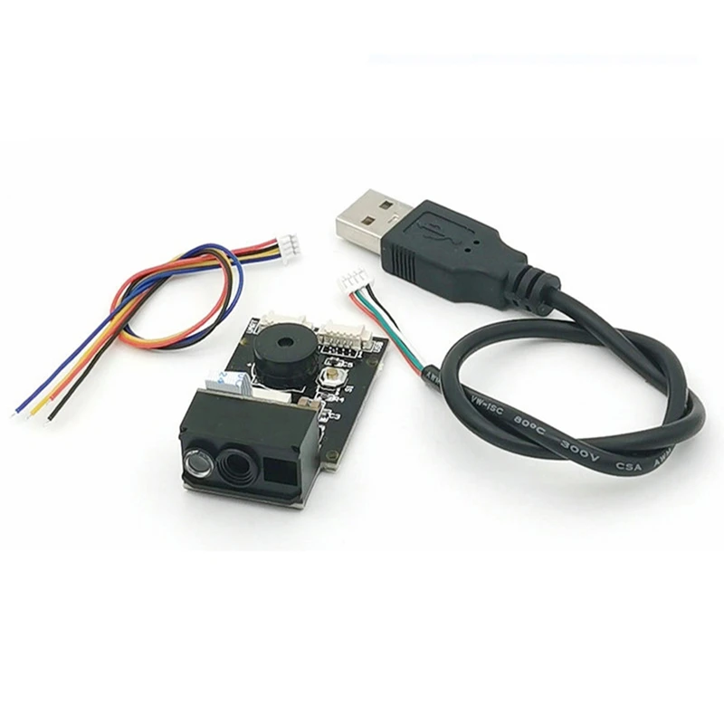 

GM77 640X480 CMOS DC5V USB UART Interface 1D 2D Bar Code Qr Code Scanner Module Reader Passport Code Readable