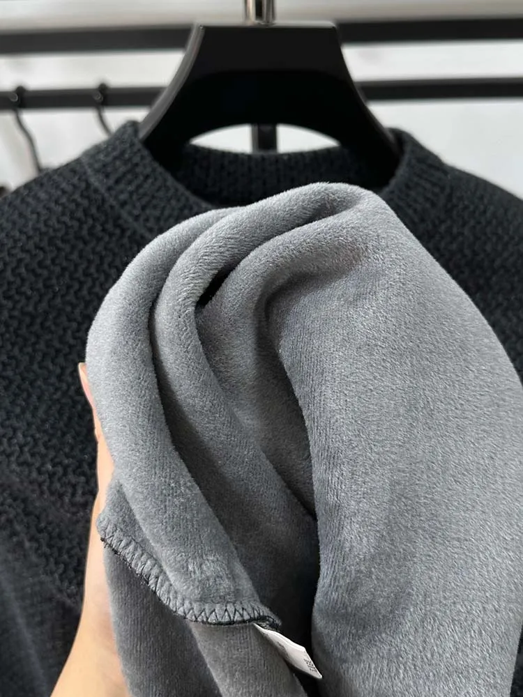 Высококачественный дизайнерский новый осенне-зимний мужской свитер с вышивкой