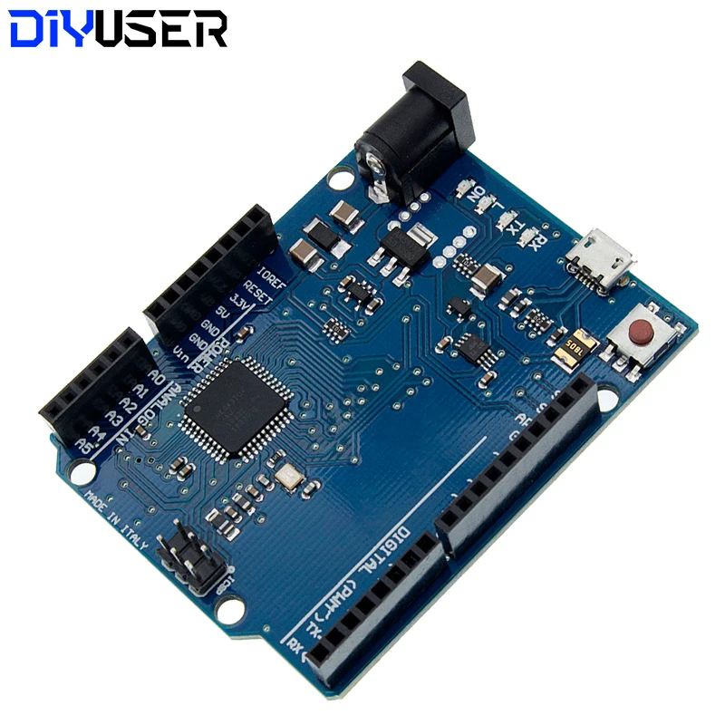 Макетная плата Leonardo R3/макетная R3 с USB-кабелем 30 см ATMEGA32U4 для Arduino