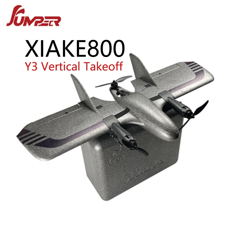 

Jumper XiaKe 800 800 мм разлет крыльев EPP Xiake800 самолет Y3 VTOL вертикальный взлет с фиксированным летающим крылом FPV Самолет T1 рейнджер
