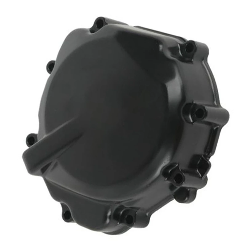 1 шт. Левая крышка статора мотоцикла Черная Металлическая Крышка картера