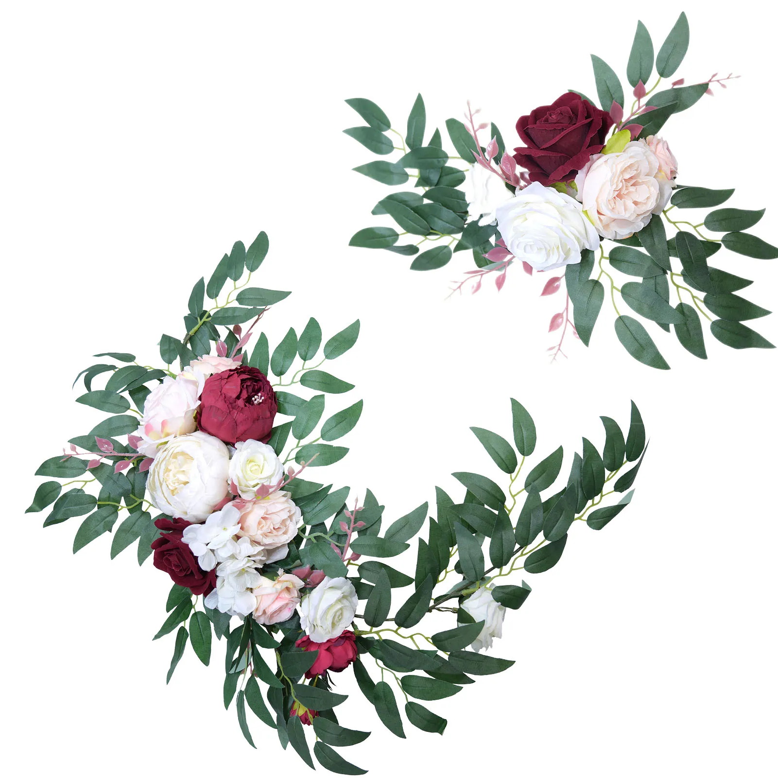 

Arch Flowers For Backdrop Decoration Home And Reception Backdrop Decoration Artificial Wedding Flower Wall Arrangement Flower