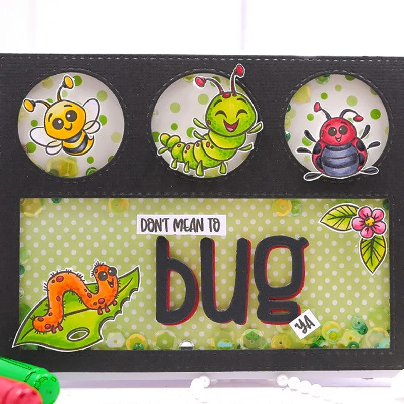 Новинка 2021 штамп в виде пчелы и улитки милые прозрачные штампы для вечеринки с