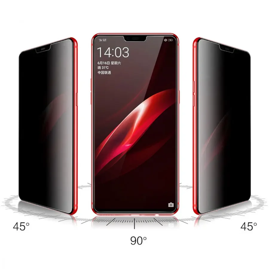Антишпионское закаленное стекло для xiaomi poco f4 защитное экран на pocof4 f 4 4f пленка xiomi