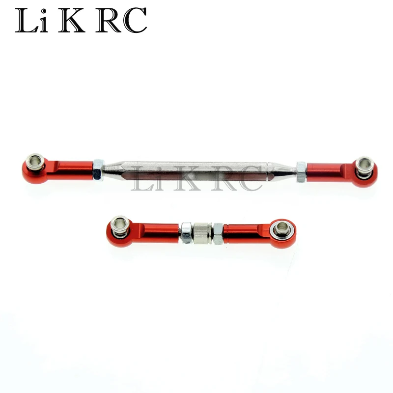 

2PCS Metal Tie Rod Universal Upgraded Servo Steering Pull Rods Replacement for WPL MN D90 99S RC Car Repair Tool Parts
