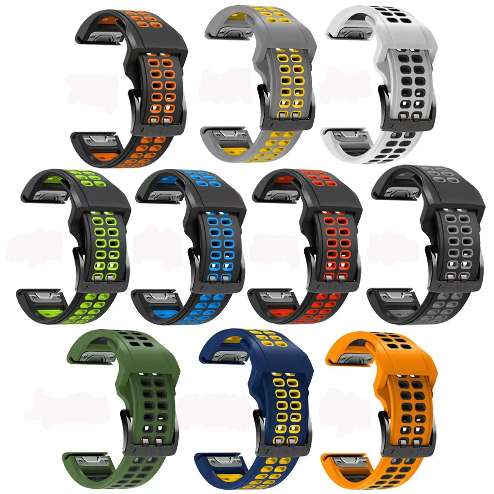 Ремешок для наручных часов Garmin Fenix 7X 7 6 6X 5 5X 3HR/EPIX/MARQ/приблизительный S62/tactical x DELTA