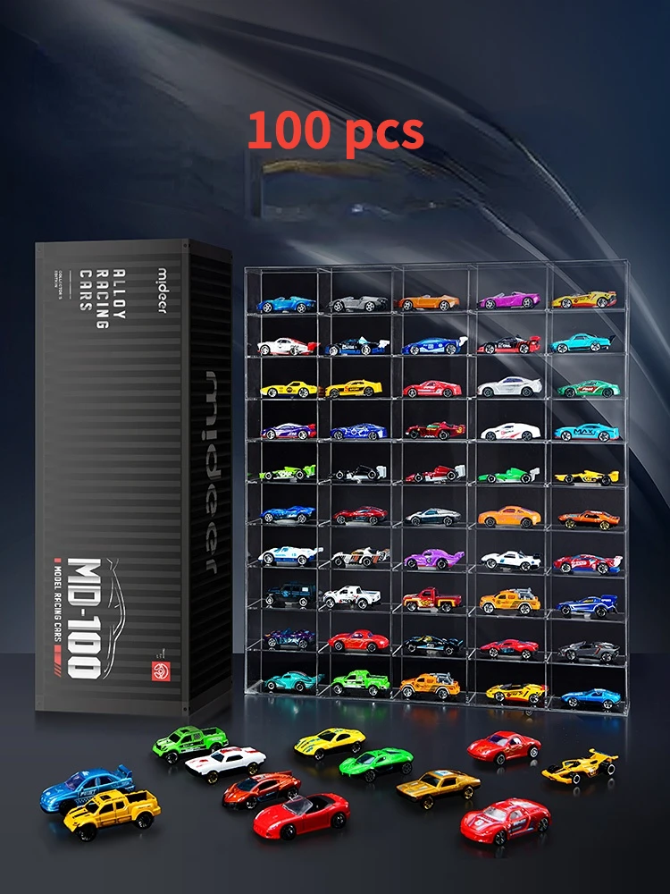 

Модель автомобиля игрушечного из сплава для мальчиков, 100 шт.