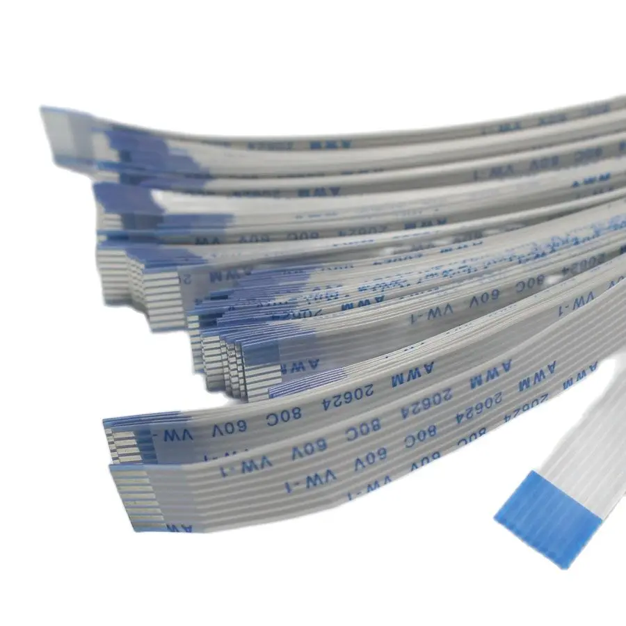 1 шт. плоский гибкий кабель FFC FPC LCD 1,25 мм Шаг A B вперед 200 мм AWM 20624 80C 60V VW-1 4/5/6/8/9/10/12/13/16/18/20/22/24/30P