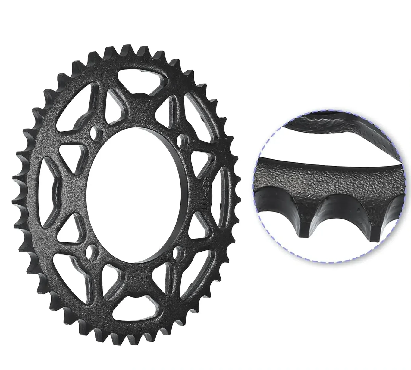 76 мм 41-зубчатая задняя приводная цепная звездочка для мотоцикла с цепью 420 50cc-160cc