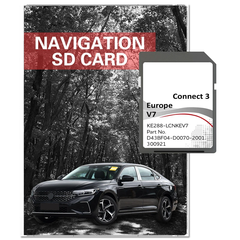 Фото C3V7 для Nissan Connect 3 V7 2022, карта памяти Nav LCN 3, SD-карта Juke Qashqai №1