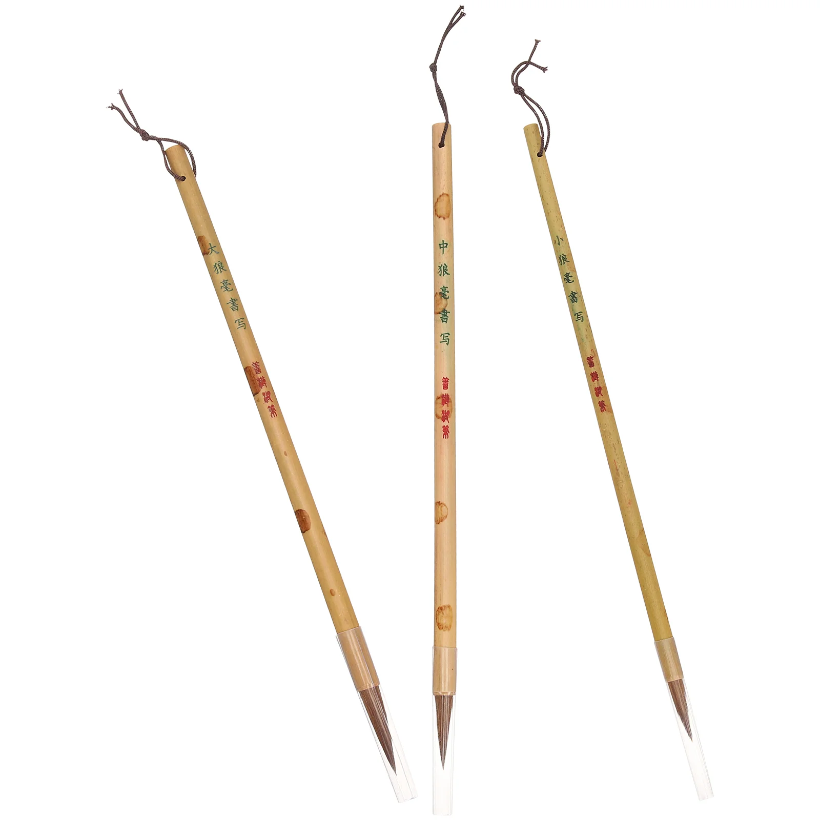 

3 Pcs Chinese Calligraphy Brush Calligraphy Pens Calligraphy Accessories Chinese Painting Writing Brush