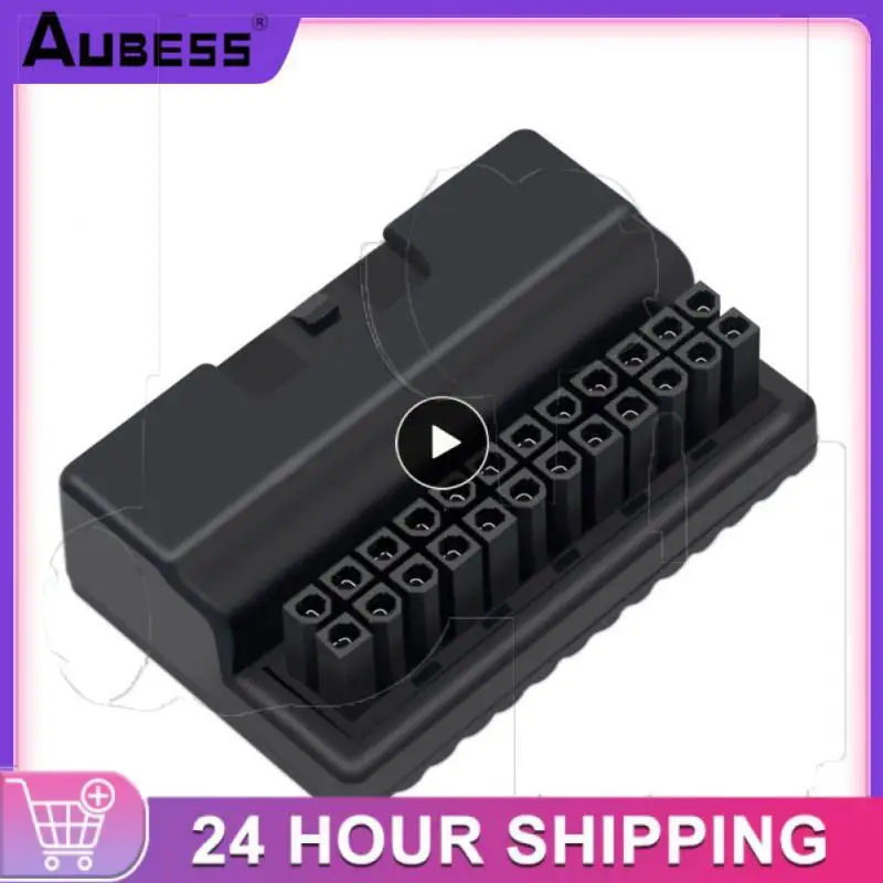 

Supply 24pin To 90 Degree Connector Adapter For Wiring Computer Motherboard Connectors Black Diy Mounting Accessories Atx Power