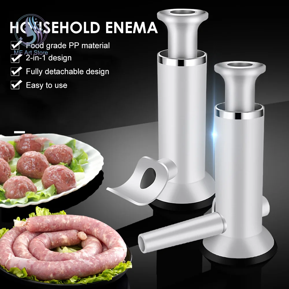 

1Pcs Sausage Maker Meatball Maker Sausage Stuffer Homemade Sausage Tool Dual Use Sausage Meatball Tool Sausage Sausage Filler