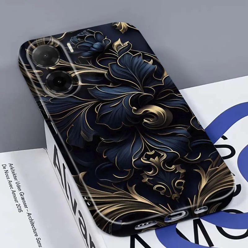 Фото Изогнутый чехол для телефона из красного золота For Honor Play Magic 8 7 6 X9d X9c X9 X8b X8A X8 500 200 X50 X60 Lite GT Pro, жесткий №5