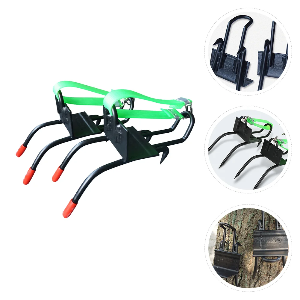 

Tree Fork Practical Spikes Shoes Claw Style Climbing Useful Gear Cat Paw 45 Steel Multi-functional Tool Equipment Hook