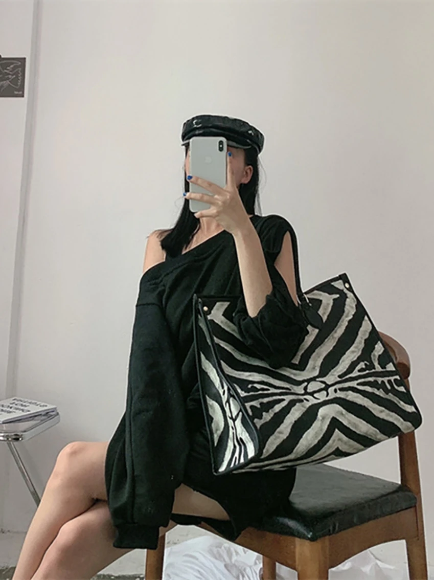 

2022 New Big Bag Summer Class Commuter Bag Tote Bag Female Shopping Bag College Student Computer Genuine Leather Soft Leather