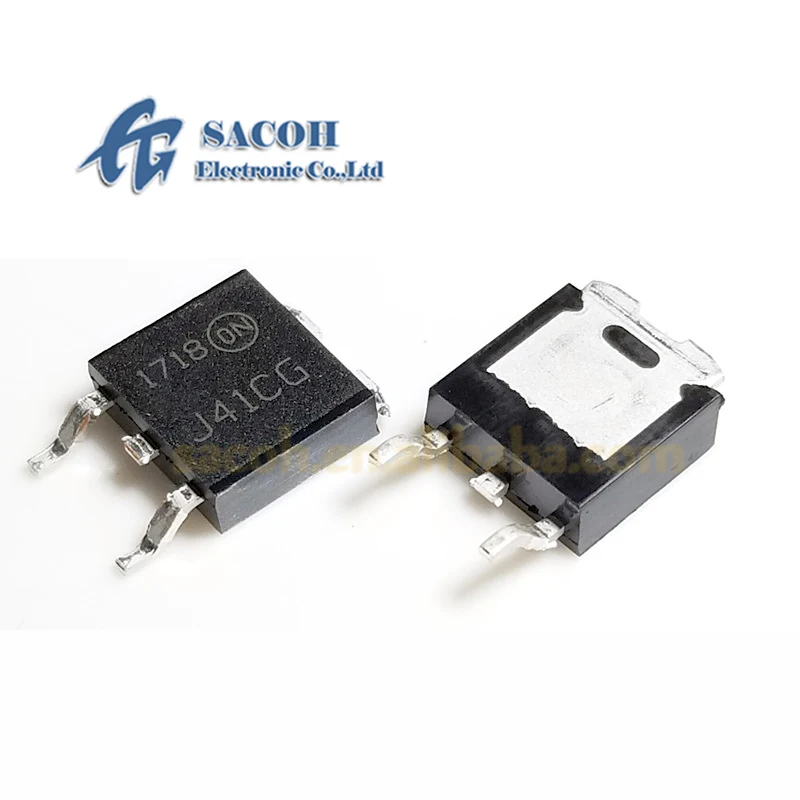 

10Pcs MJD41CT4G or MJD41CT4 or MJD41C or J41CG or MJD42CT4G MJD42C J42CG TO-252 Complementary Power Transistors