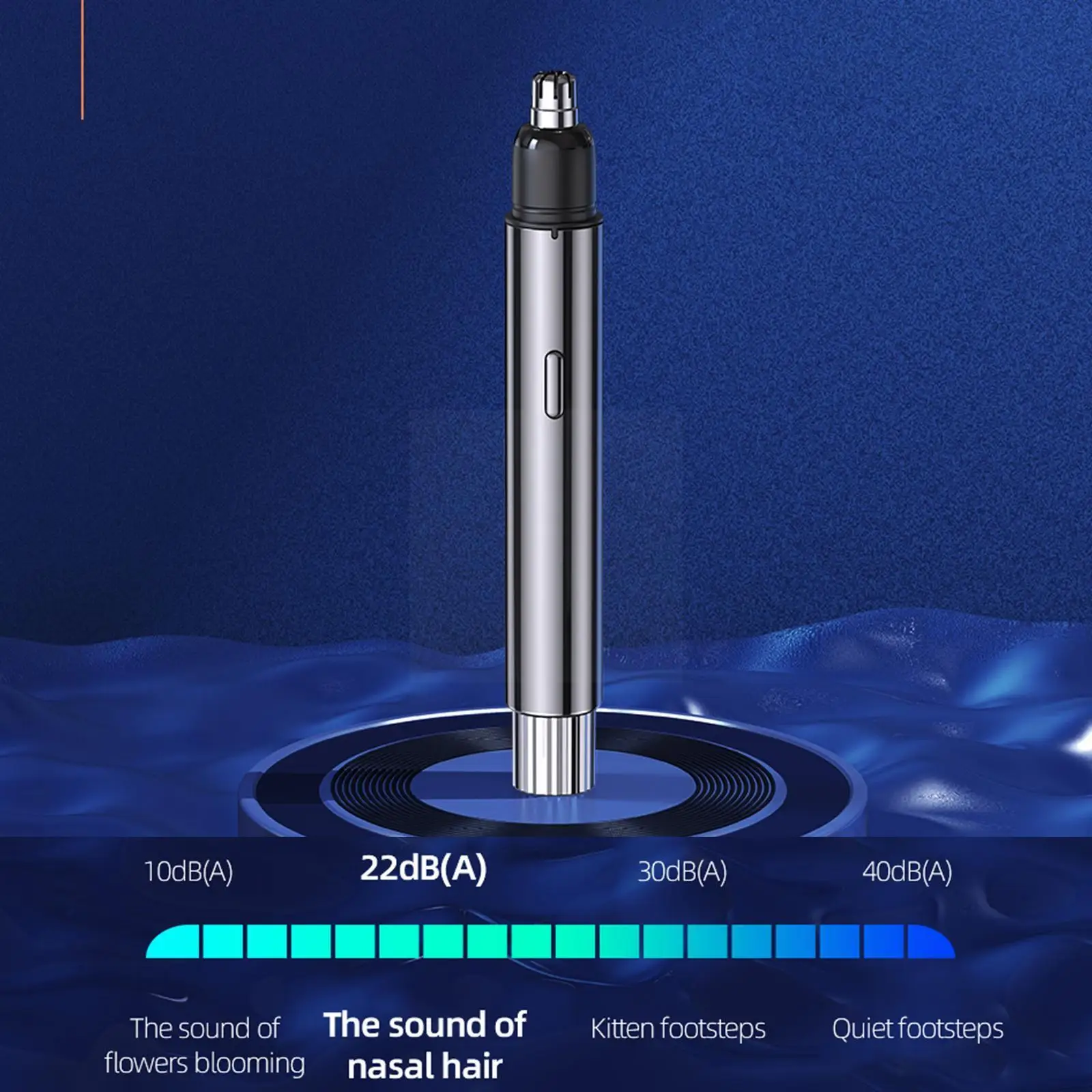 

Electric Nose Hair Trimmers Hair Shaver Safety Removal Ear Nose Portable Ear Nose Cleaner and Trimmer and Rechargeable Q7R5