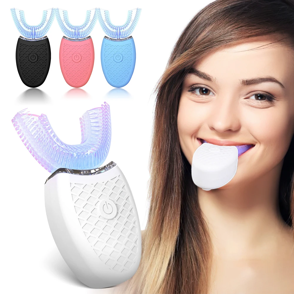 

Зубная щетка DIOZO электрическая, 360 градусов, 4 режима, зарядка от USB