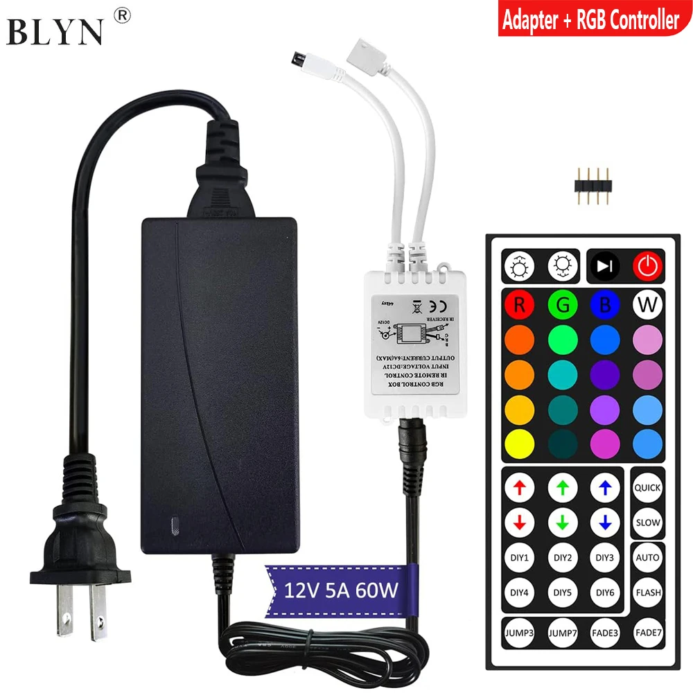 Бlynk адаптер светодиодной ленты RGB DC12V 5A с пультом