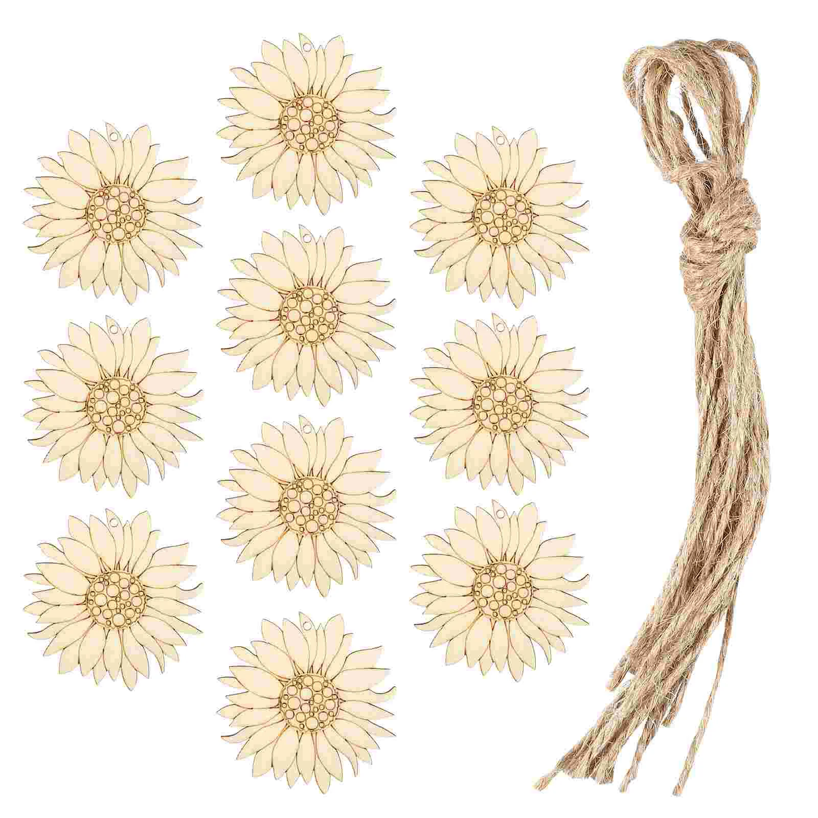 

Wood Crafts Wooden Flowers Flower Unfinished Cutouts Sunflower Ornaments Kids Craft Shapes Spring Slice Blank Sunflowers Cutout