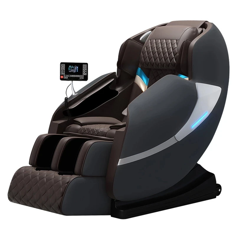 

Luxury Smart Full Body Airbag Massage Chair LCD Screen Bluetooth Music Massager Sofa Wormwood Hot Compress Zero-Gravity Chair