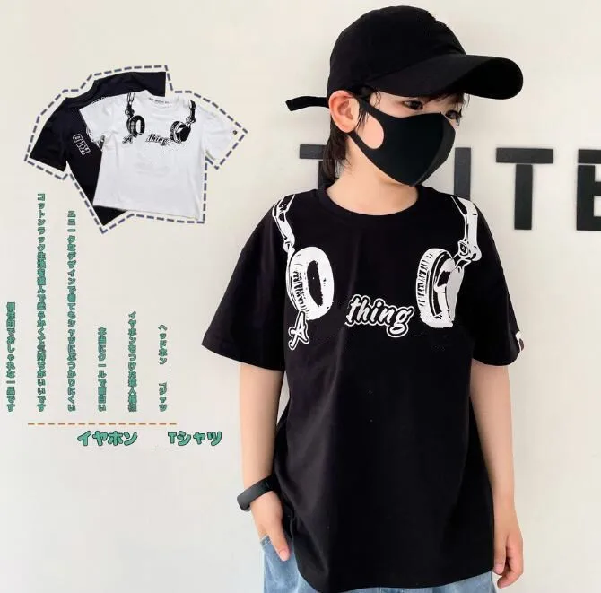 

Детская одежда 2022, детские футболки в стиле хип-хоп для мальчиков и девочек, летняя одежда с рисунком из мультфильма, повседневная одежда дл...